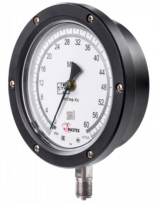 Мановакуумметры, манометры точных измерений виброустойчивые коррозионностойкие МВТИ-ВУф Кс, МТИ-ВУф Кс Корр."0" - 0