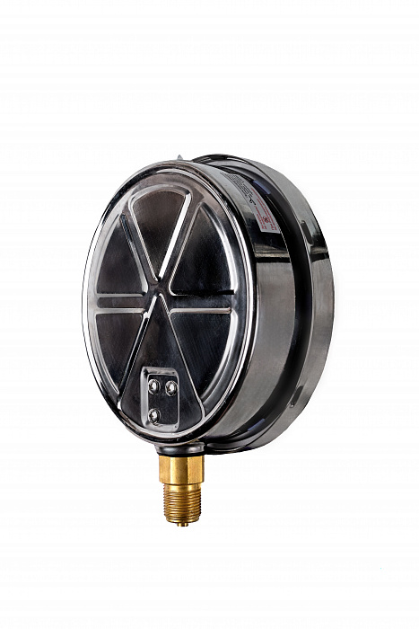 Вакуумметры, мановакуумметры, манометры виброустойчивые ДВ8008-ВУф, ДА8008-ВУф, ДМ8008-ВУф исп 2 Б160 - 4